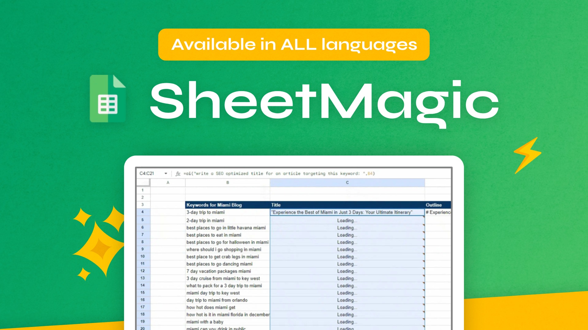 Optimize Your Workflow with SheetMagic on AppSumo Today!